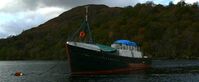 MV Dayspring   mooring Camas na Gall